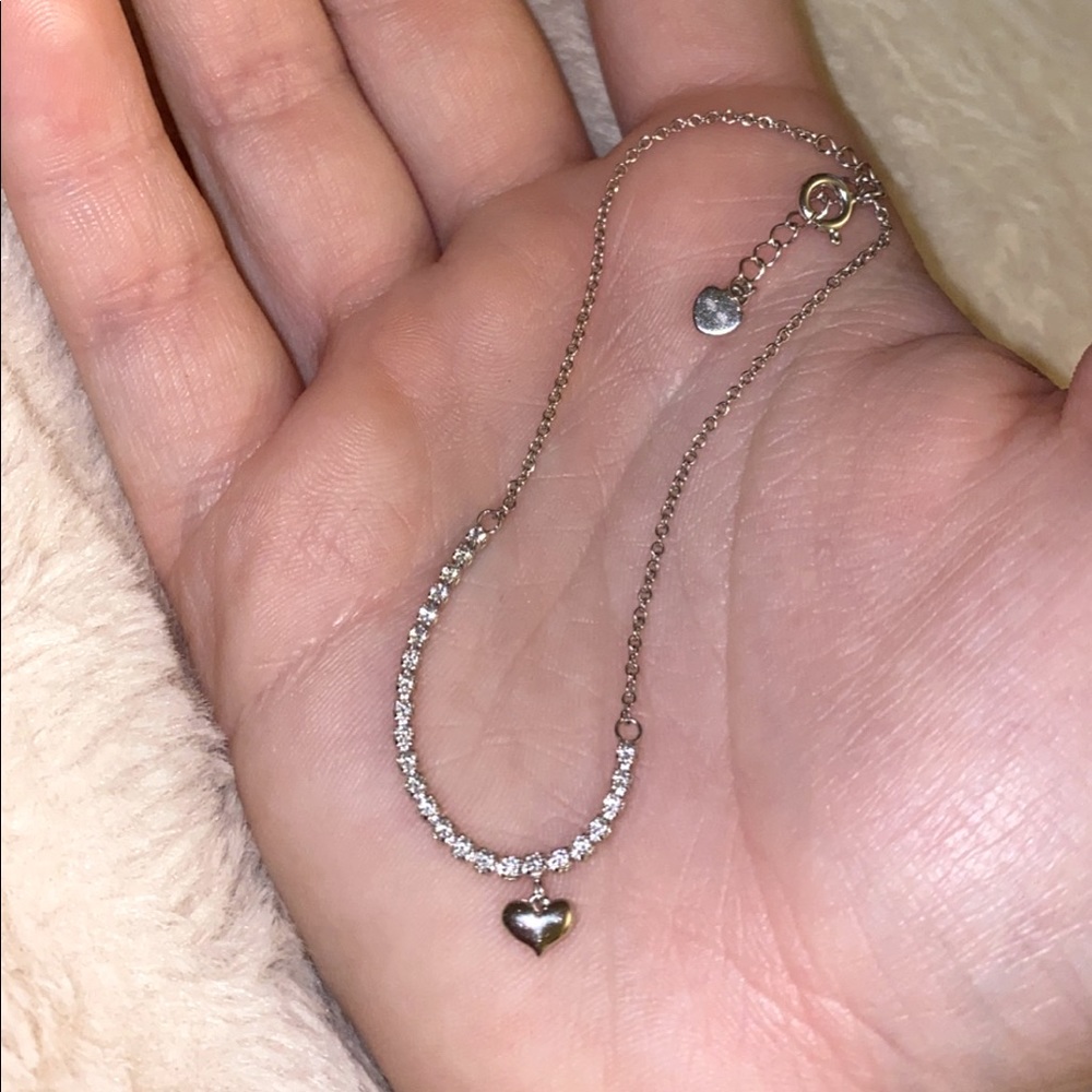 Delicate Sterling Silver and Crystal 🤍 Bracelets *NEW*